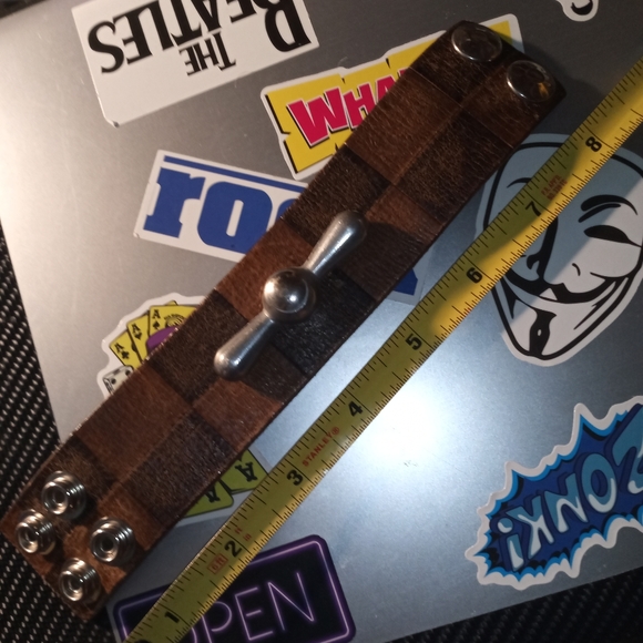 LEATHER CUFF - Picture 6 of 9